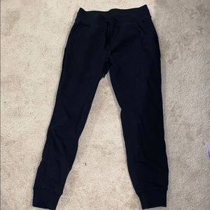 Black lululemon joggers
